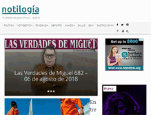 Tablet Screenshot of notilogia.com